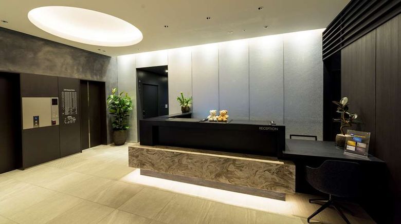 <b>Best Western Plus Fino Osaka Kitahama Lobby</b>. Images powered by <a href="https://iceportal.shijigroup.com/" title="IcePortal" target="_blank">IcePortal</a>.
