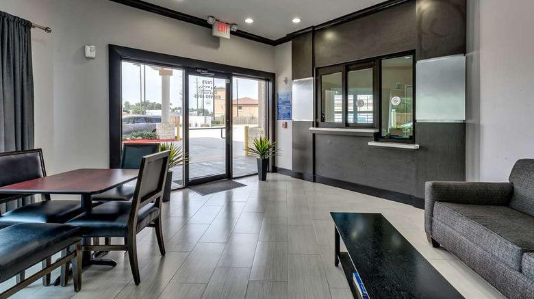 <b>Americas Best Value Inn/Suites IAH Arpt Lobby</b>. Images powered by <a href="https://iceportal.shijigroup.com/" title="IcePortal" target="_blank">IcePortal</a>.