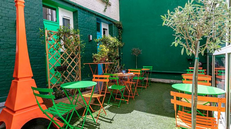 <b>Hotel Alpha Paris Eiffel Exterior</b>. Images powered by <a href="https://iceportal.shijigroup.com/" title="IcePortal" target="_blank">IcePortal</a>.