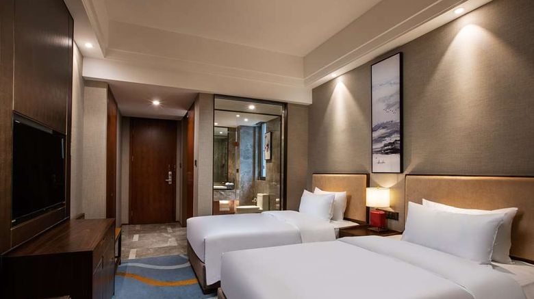 <b>Ramada Encore Wyndham Wuhan Caidian Room</b>. Images powered by <a href="https://iceportal.shijigroup.com/" title="IcePortal" target="_blank">IcePortal</a>.