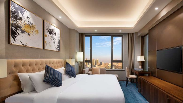 <b>Ramada Encore Wyndham Wuhan Caidian Room</b>. Images powered by <a href="https://iceportal.shijigroup.com/" title="IcePortal" target="_blank">IcePortal</a>.