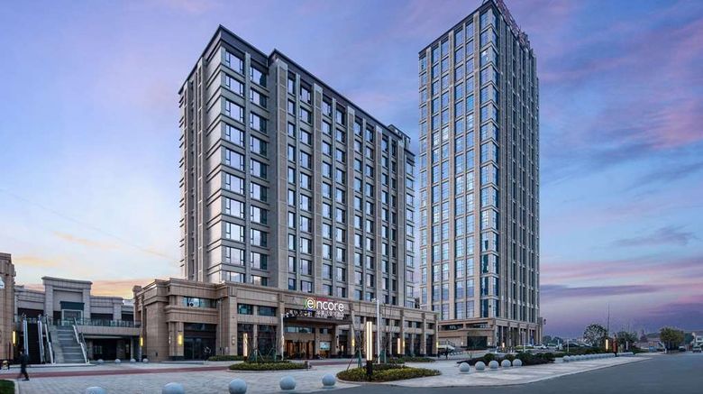 <b>Ramada Encore Wyndham Wuhan Caidian Exterior</b>. Images powered by <a href="https://iceportal.shijigroup.com/" title="IcePortal" target="_blank">IcePortal</a>.
