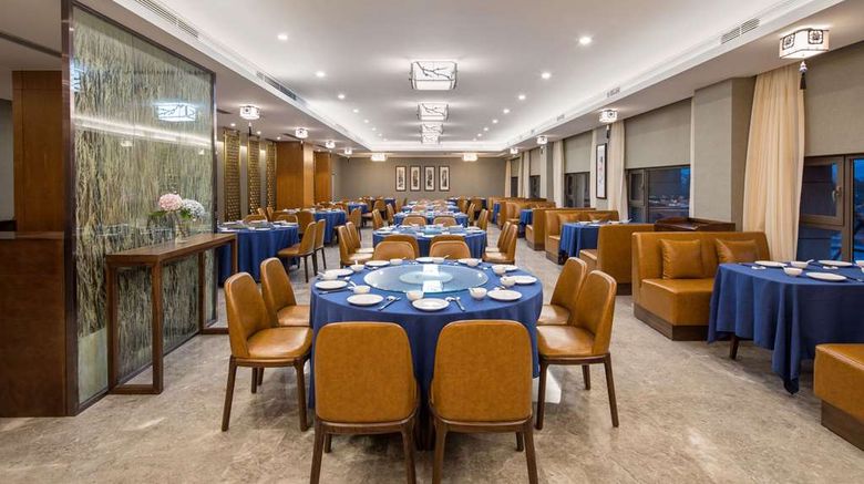<b>Ramada Encore Wyndham Wuhan Caidian Restaurant</b>. Images powered by <a href="https://iceportal.shijigroup.com/" title="IcePortal" target="_blank">IcePortal</a>.