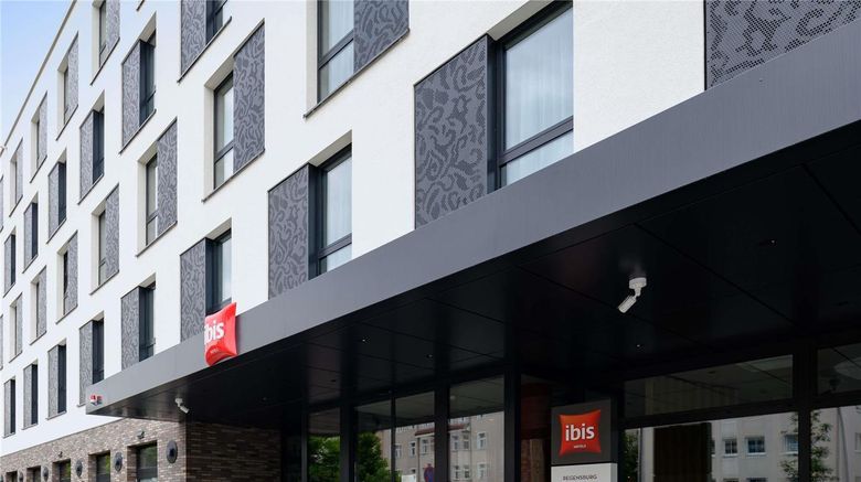 Ibis Regensburg Zentrum Exterior. Images powered by <a href="https://iceportal.shijigroup.com" target="_blank" rel="noopener">Ice Portal</a>.