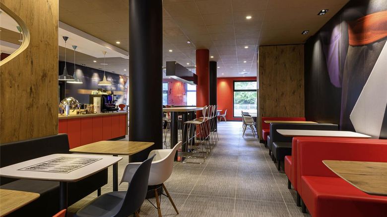 <b>Ibis Regensburg Zentrum Restaurant</b>. Images powered by <a href="https://iceportal.shijigroup.com/" title="IcePortal" target="_blank">IcePortal</a>.