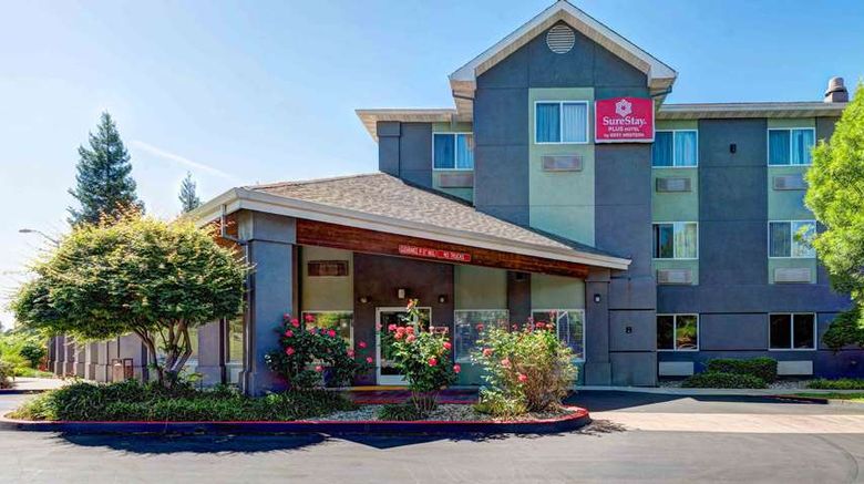 SureStay Plus Hotel Best Western Redding Exterior. Images powered by <a href="https://iceportal.shijigroup.com" target="_blank" rel="noopener">Ice Portal</a>.