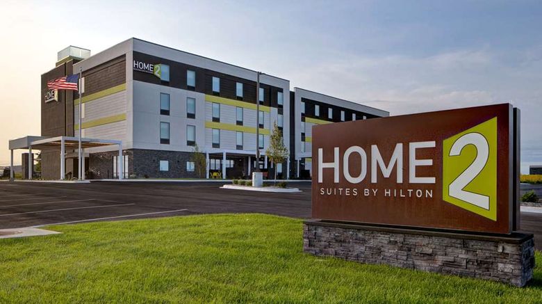 Home2 Stes by Hilton Loves Park Rockford Exterior. Images powered by <a href="https://iceportal.shijigroup.com" target="_blank" rel="noopener">Ice Portal</a>.