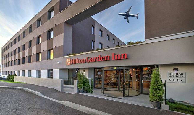 Hilton Garden Inn Bucharest Airport Exterior