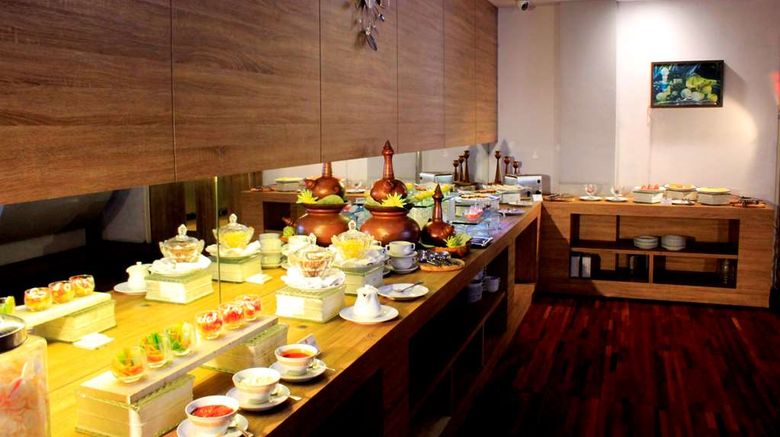 <b>Kyriad Arra Hotel Cepu Restaurant</b>. Images powered by <a href="https://iceportal.shijigroup.com/" title="IcePortal" target="_blank">IcePortal</a>.