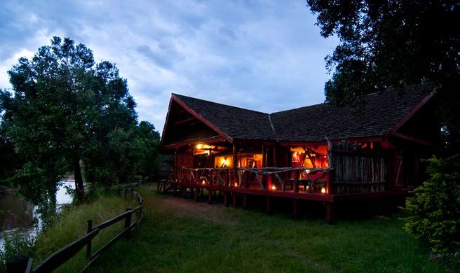 Royal Mara Safari Lodge Exterior