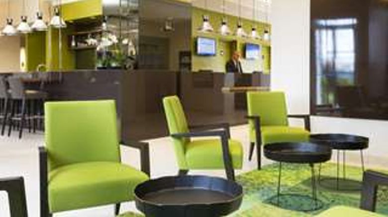 <b>Hotel Escale Oceania Orleans Lobby</b>. Images powered by <a href="https://iceportal.shijigroup.com/" title="IcePortal" target="_blank">IcePortal</a>.