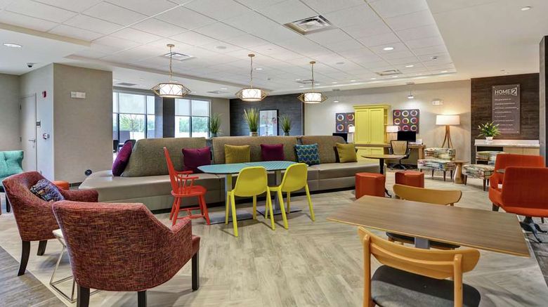 <b>Home2 Suites Madison Huntsville Airport Lobby</b>. Images powered by <a href="https://iceportal.shijigroup.com/" title="IcePortal" target="_blank">IcePortal</a>.