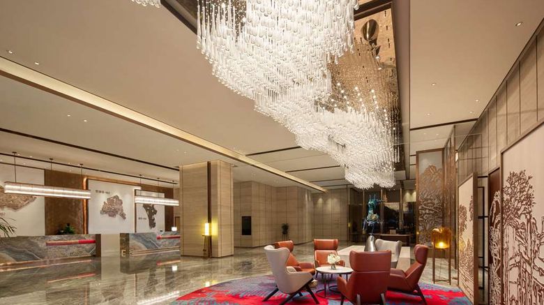 <b>Ramada Plaza Changsha Wangcheng Lobby</b>. Images powered by <a href="https://iceportal.shijigroup.com/" title="IcePortal" target="_blank">IcePortal</a>.