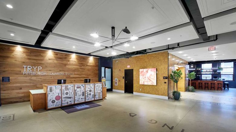<b>TRYP by Wyndham Pittsburgh/Lawrenceville Lobby</b>. Images powered by <a href="https://iceportal.shijigroup.com/" title="IcePortal" target="_blank">IcePortal</a>.