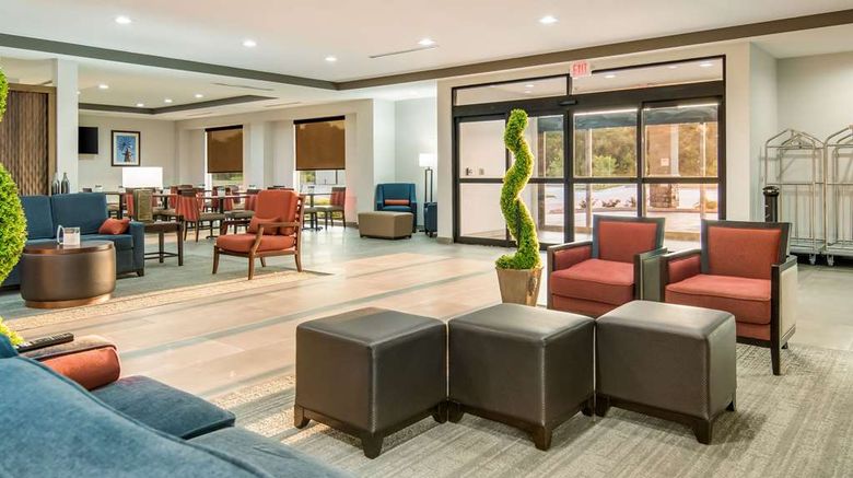 <b>Comfort Suites DeSoto Dallas South Lobby</b>. Images powered by <a href="https://iceportal.shijigroup.com/" title="IcePortal" target="_blank">IcePortal</a>.