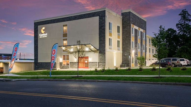 <b>Comfort Inn & Stes Harrisburg Hershey W Exterior</b>. Images powered by <a href="https://iceportal.shijigroup.com/" title="IcePortal" target="_blank">IcePortal</a>.