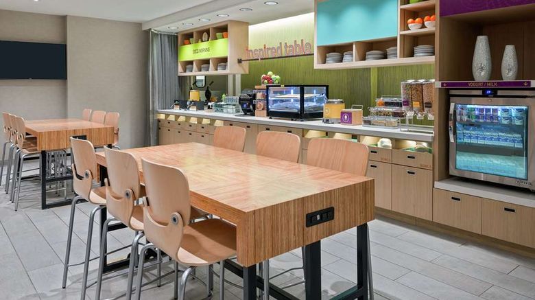 <b>Home2 Suites by Hilton Orlando near UCF Restaurant</b>. Images powered by <a href="https://iceportal.shijigroup.com/" title="IcePortal" target="_blank">IcePortal</a>.