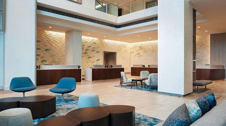 Hilton Grand Vacations Ocean Enclave Lobby
