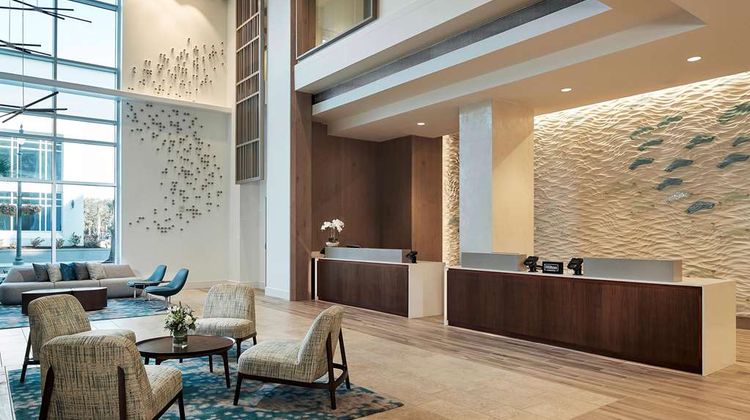 Hilton Grand Vacations Ocean Enclave Lobby