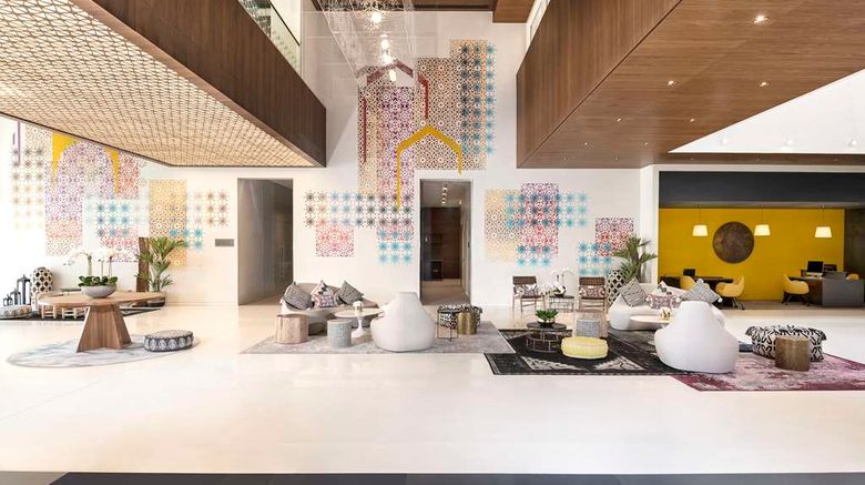 <b>Hyatt Place Dubai/Wasl District Lobby</b>. Images powered by <a href="https://iceportal.shijigroup.com/" title="IcePortal" target="_blank">IcePortal</a>.