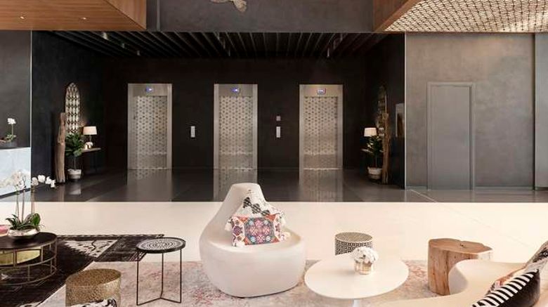 <b>Hyatt Place Dubai/Wasl District Lobby</b>. Images powered by <a href="https://iceportal.shijigroup.com/" title="IcePortal" target="_blank">IcePortal</a>.