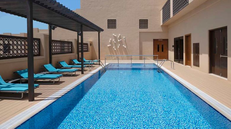 <b>Hyatt Place Dubai/Wasl District Pool</b>. Images powered by <a href="https://iceportal.shijigroup.com/" title="IcePortal" target="_blank">IcePortal</a>.
