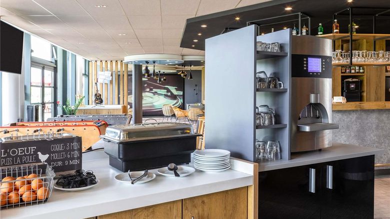<b>Ibis Budget Gonesse Le Bourget Restaurant</b>. Images powered by <a href="https://iceportal.shijigroup.com/" title="IcePortal" target="_blank">IcePortal</a>.