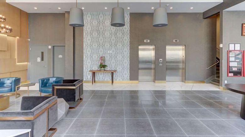 <b>Microtel Inn & Suites Long Island City Lobby</b>. Images powered by <a href="https://iceportal.shijigroup.com/" title="IcePortal" target="_blank">IcePortal</a>.