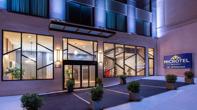 <b>Microtel Inn & Suites Long Island City Exterior</b>. Images powered by <a href="https://iceportal.shijigroup.com/" title="IcePortal" target="_blank">IcePortal</a>.