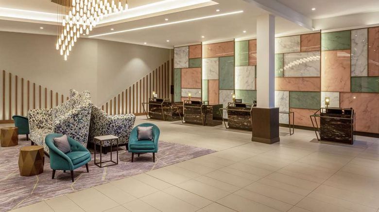 <b>Hilton Aberdeen TECA Lobby</b>. Images powered by <a href="https://iceportal.shijigroup.com/" title="IcePortal" target="_blank">IcePortal</a>.