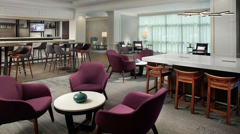 <b>Hilton Garden Inn Atlanta Buckhead Lobby</b>. Images powered by <a href="https://iceportal.shijigroup.com/" title="IcePortal" target="_blank">IcePortal</a>.