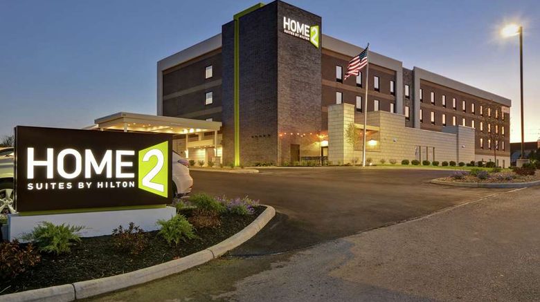 <b>Home2 Suites by Hilton Dayton South Exterior</b>. Images powered by <a href="https://iceportal.shijigroup.com/" title="IcePortal" target="_blank">IcePortal</a>.
