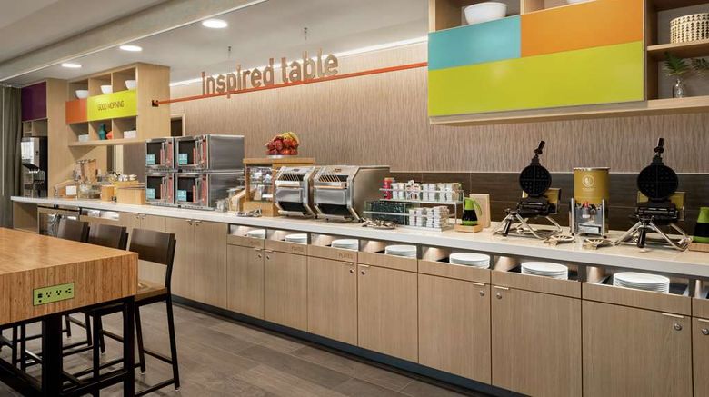 <b>Home2 Suites Central Alliant Energy Ctr Restaurant</b>. Images powered by <a href="https://iceportal.shijigroup.com/" title="IcePortal" target="_blank">IcePortal</a>.