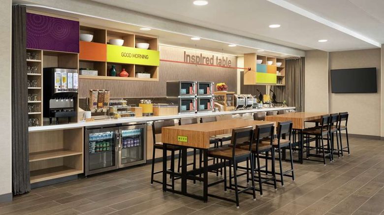 <b>Home2 Suites Central Alliant Energy Ctr Restaurant</b>. Images powered by <a href="https://iceportal.shijigroup.com/" title="IcePortal" target="_blank">IcePortal</a>.