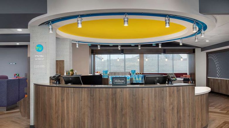 <b>Tru by Hilton Rapid City Rushmore Lobby</b>. Images powered by <a href="https://iceportal.shijigroup.com/" title="IcePortal" target="_blank">IcePortal</a>.