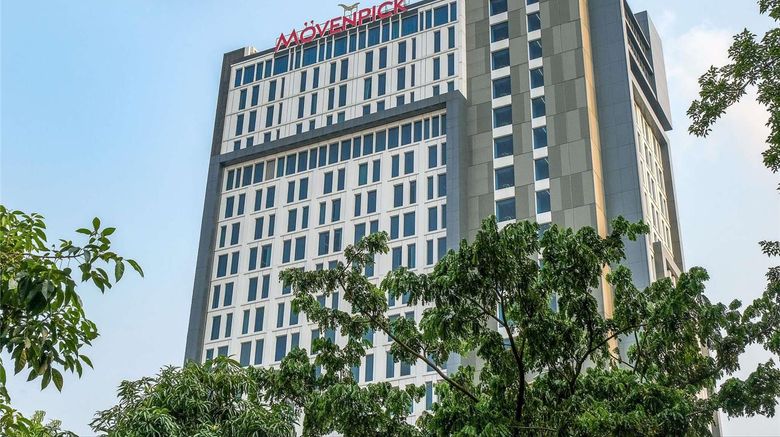 <b>Movenpick Surabaya City Exterior</b>. Images powered by <a href="https://iceportal.shijigroup.com/" title="IcePortal" target="_blank">IcePortal</a>.