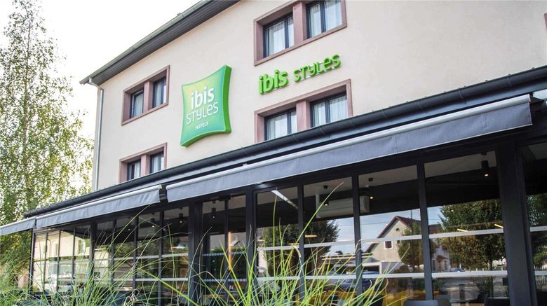 <b>Ibis Styles Aeroport Mulhouse Exterior</b>. Images powered by <a href="https://iceportal.shijigroup.com/" title="IcePortal" target="_blank">IcePortal</a>.