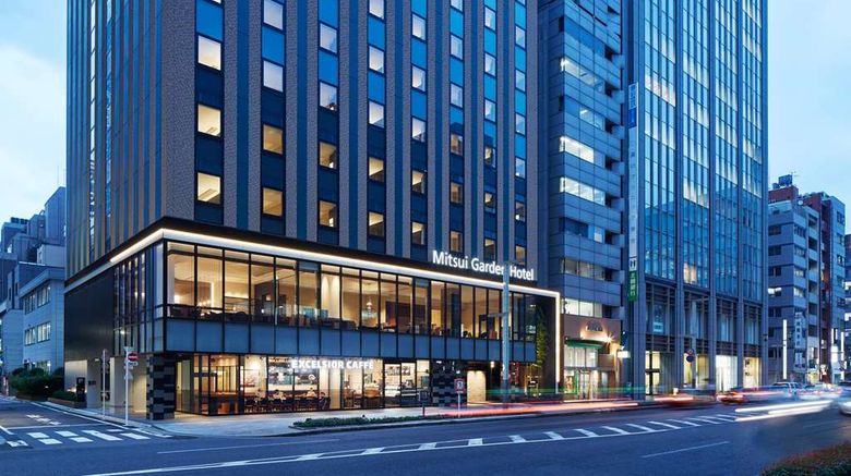Mitsui Garden Hotel Kyobashi Exterior. Images powered by <a href="https://iceportal.shijigroup.com" target="_blank" rel="noopener">Ice Portal</a>.