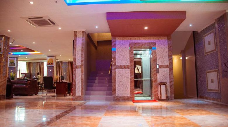 <b>Tiffany Diamond Hotel Makunganya Lobby</b>. Images powered by <a href="https://iceportal.shijigroup.com/" title="IcePortal" target="_blank">IcePortal</a>.