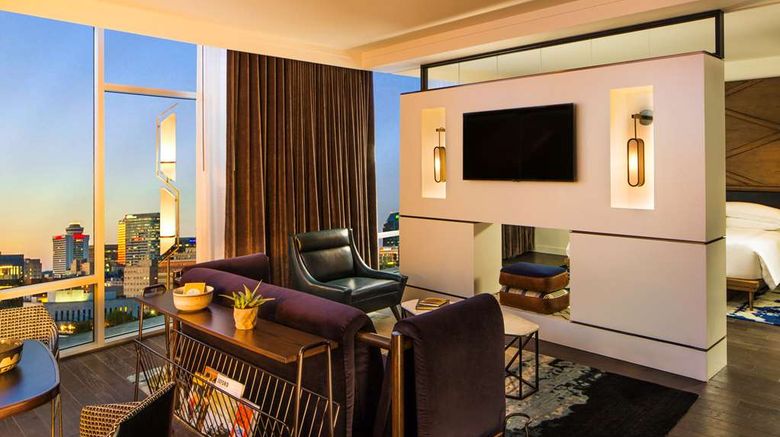 <b>Thompson Nashville by Hyatt Suite</b>. Images powered by <a href="https://iceportal.shijigroup.com/" title="IcePortal" target="_blank">IcePortal</a>.
