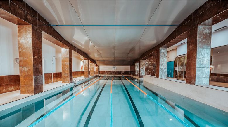 <b>Higueron Hotel, Curio Collection Pool</b>. Images powered by <a href="https://iceportal.shijigroup.com/" title="IcePortal" target="_blank">IcePortal</a>.
