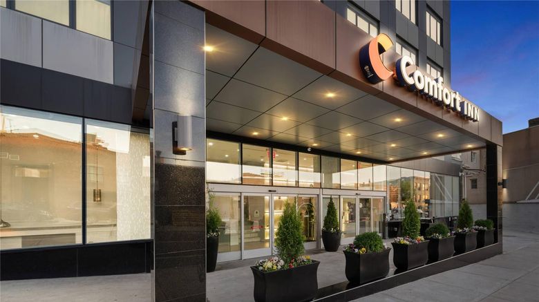 <b>Comfort Inn Prospect Park-Brooklyn Exterior</b>. Images powered by <a href="https://iceportal.shijigroup.com/" title="IcePortal" target="_blank">IcePortal</a>.