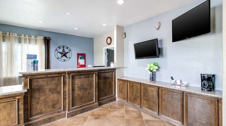 <b>Rodeway Inn & Suites Port Arthur Lobby</b>. Images powered by <a href="https://iceportal.shijigroup.com/" title="IcePortal" target="_blank">IcePortal</a>.