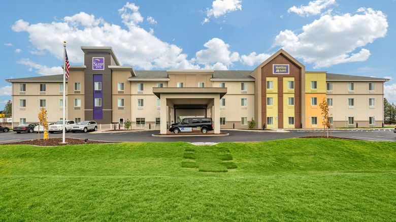 <b>Sleep Inn Spokane Exterior</b>. Images powered by <a href="https://iceportal.shijigroup.com/" title="IcePortal" target="_blank">IcePortal</a>.