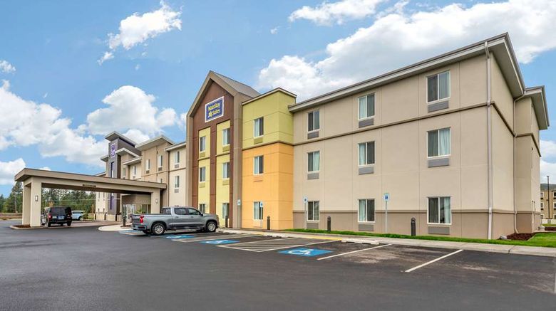 <b>Sleep Inn Spokane Exterior</b>. Images powered by <a href="https://iceportal.shijigroup.com/" title="IcePortal" target="_blank">IcePortal</a>.