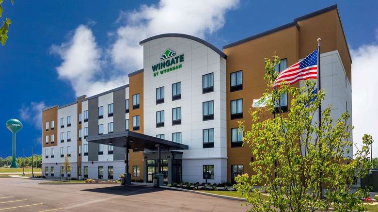 Wingate by Wyndham Angola Exterior. Images powered by <a href="https://iceportal.shijigroup.com" target="_blank" rel="noopener">Ice Portal</a>.