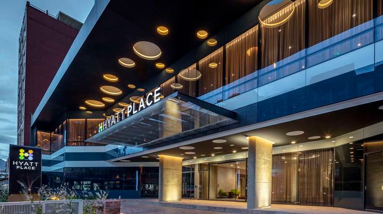 <b>Hyatt Place Bogota Convention Center Exterior</b>. Images powered by <a href="https://iceportal.shijigroup.com/" title="IcePortal" target="_blank">IcePortal</a>.