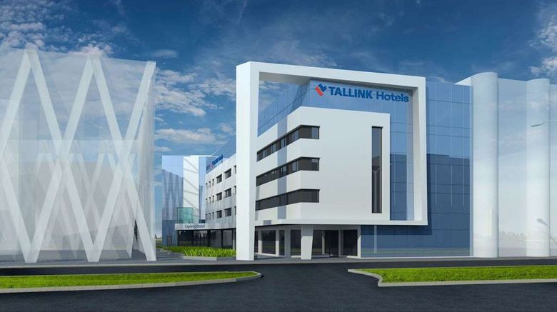<b>Tallink Express Hotel Exterior</b>. Images powered by <a href="https://iceportal.shijigroup.com/" title="IcePortal" target="_blank">IcePortal</a>.