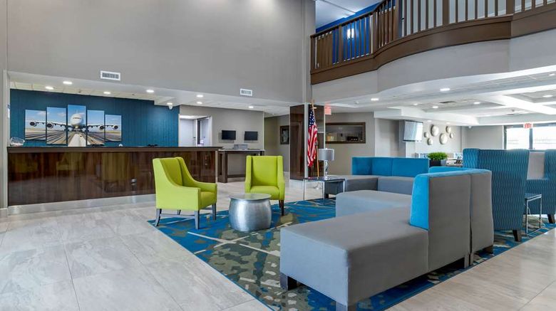 <b>Best Western Plus McAllen Airport Hotel Lobby</b>. Images powered by <a href="https://iceportal.shijigroup.com/" title="IcePortal" target="_blank">IcePortal</a>.
