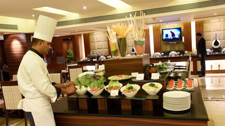 <b>Best Western Plus Indore Restaurant</b>. Images powered by <a href="https://iceportal.shijigroup.com/" title="IcePortal" target="_blank">IcePortal</a>.
